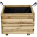 Pflanzkübel >TAUNUS< in natur, Kiefer FSC® 100% - 60x43x60cm (BxHxT)