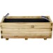 Pflanzkübel >TAUNUS< in natur, Kiefer FSC® 100% - 90x35x40cm (BxHxT)