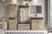 Garderobenspiegel >GRANO< in Viking Eiche Dekor - 93x73x4 (BxHxT)