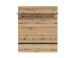Garderoben-Set >Corte< (3-teilig) in Evoke Eiche - 166x201x45 (BxHxT)