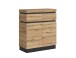 Garderoben-Set >Corte< (4-teilig) Evoke Eiche Dekor - 205x201x45 BxHxT