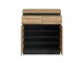 Garderoben-Set >Corte< (2-teilig) Evoke Eiche Dekor - 101x201x45 BxHxT
