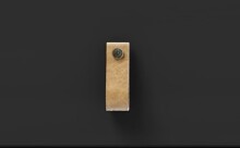 Kommode >WZ-0800< 3 Schubladen, Kiefer massiv schwarz lackiert  - 90x80x40 (BxHxT)