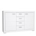 Sideboard >SNOW< 4 Schübe, 2 Türen, in weiß - 170,7x108,8x41,4cm (BxHxT)