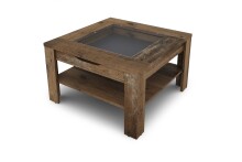 Couchtisch >RALPH< in Old-Wood-Optik 67 x 43 x 67 cm (BxHxT)