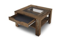 Couchtisch >RALPH< in Old-Wood-Optik 67 x 43 x 67 cm (BxHxT)