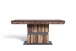 Tisch >MATTHEW< mit Auszug in Old-Wood-Optik 140-195 x 75 x 90 cm (BxHxT)