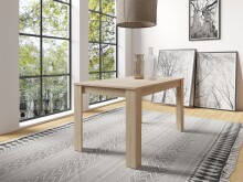 Tisch >NEPAL< in Eiche-Optik 140 x 75 x 80 cm (BxHxT)