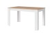 Tisch >NORI< in Weiß/Eiche-Optik 120 x 75 x 80 cm (BxHxT)