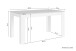 Tisch >NORI< in Weiß/Eiche-Optik 120 x 75 x 80 cm (BxHxT)