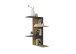 Eckregal >HAARLEM< in Artisan Eiche Dekor-Matera - 44,5x77x44,5cm (BxHxT)