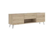 TV-Board >BRIGHTON 2< in Eiche Dekor - 140x46,5x34,5cm (BxHxT)