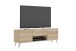 TV-Board >BRIGHTON 2< in Eiche Dekor - 140x46,5x34,5cm (BxHxT)