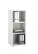Aktenregal >CALVIA 5< in Brillantweiß - 47,1x112,5x39,9cm (BxHxT)