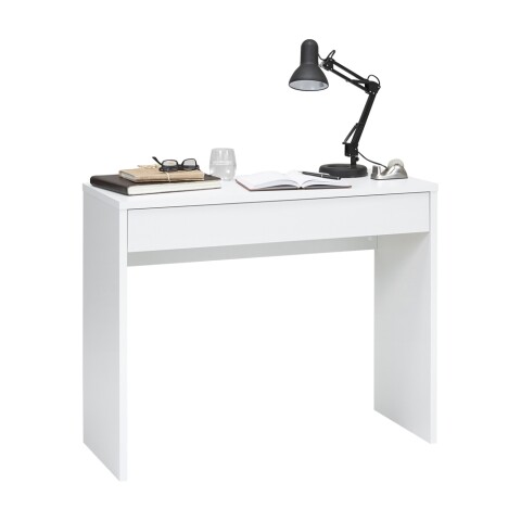 Schreibtisch >CHECKER 1< in weiß - 100x80x40cm (BxHxT)