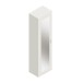 Garderobenschrank >INCA 2< in weiß - 50x184x34,5cm (BxHxT)