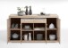 Kombikommode >BRISTOL 4 XL< in Eiche Dekor - 160x89,9x49,9cm (BxHxT)