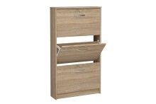 Schuhregal >STEP 3< in Eiche Dekor -...