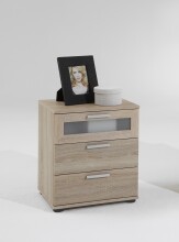 Nachttisch >JACK 2< in Eiche Dekor - 45x53,5x38cm (BxHxT)