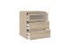 Nachttisch >JACK 2< in Eiche Dekor - 45x53,5x38cm (BxHxT)