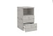 Nachttisch >COLIMA 1< in Sandeiche Dekor - 35x61,5x39,9cm (BxHxT)