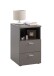 Nachtkonsole >COLIMA 1< in Lava - 35x61,5x39,9cm (BxHxT)