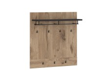Wandgarderobe >GRANO< 7 Haken, Ablage, Stange,...