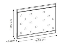 Garderoben-Set >Grano< (4-teilig) Viking Eiche Dekor - 188x195x38 (BxHxT)