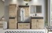 Garderoben-Set >Grano< (4-teilig) Viking Eiche Dekor - 188x195x38 (BxHxT)