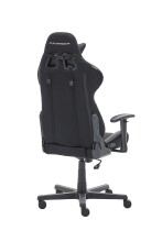Gaming-Stuhl >DXRACER FORMULA< Armlehnen, Kopfpolster, Wippfunktion, schwarz/grau - 65x121x65cm B/H/T
