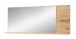 Garderoben-Set >Bari< (2-teilig) Schilfgrün / Eiche - 148x170x38cm (BxHxT)