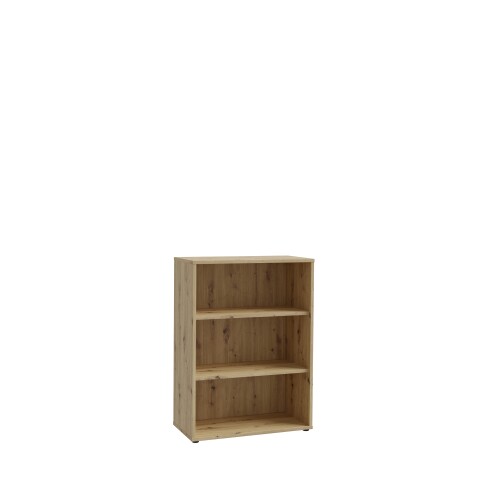 Regal >GOLDSBORO< 2 Böden, Artisan Eiche Dekor - 84,5x115,1x41,5cm (BxHxT)