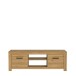 Lowboard >HAVANNA< 2 Türen, 2 Fächer, in Alteiche Dekor - 161,4x54,1x42,2cm (BxHxT)