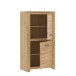 Highboard >HAVANNA< 2 Türen, in Alteiche Dekor - 77x143,7x42,2cm (BxHxT)