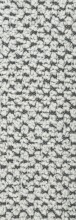 Polsterecke >Aldous< 8 Kissen, Waffelsteppung, beschichtet, silbergrau - 300x108x123 BxHxT