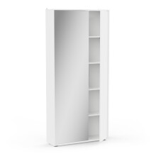 Schuhschrank >EBONY< weiß, 82,8x176,4x24 cm,...