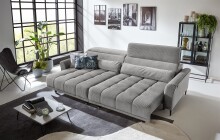 Big-Sofa >Wolve< 2x elektr. Sitzverstellung, 2...