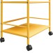 Servierwagen >Rasmus< in Gelb - 43x77x29 (BxHxT)