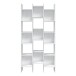 Bücherregal >ITALIAN NEW< in Artik Weiß - 96x192x25 (BxHxT)