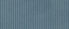 Wohnlandschaft >Wolve< elektr. Sitsverstellung, 2 Kissen, Cord blau - 277x108x179cm (BxHxT)