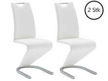 Esszimmerstuhl >Pupik I< (2er Set) in Weiß...