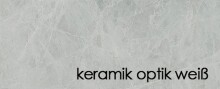 Couchtisch >Lift< höhenverstellbar, keramik optik weiß / schwarz - 110x58/77x60 (BxHxT)