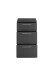 Unterschrank >LAUNDREEZY< in Anthrazit, Holzwerkstoff - 50x93x68cm (BxHxT)