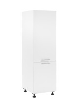 Kühlumbauschrank >LAUNDREEZY< in weiß, Holzwerkstoff - 60x200x68cm (BxHxT)