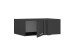 Aufsatzschrank >LAUNDREEZY< in Anthrazit, Holzwerkstoff - 100x38x68cm (BxHxT)