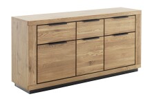 Sideboard >GRENO< in natur geölt, Wildeiche...