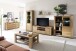 Sideboard >GRENO< in Wildeiche geölt, Wildeiche teilmassiv - 163x80x40cm (BxHxT)