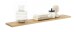 Wandboard >GRENO< in natur geölt, Wildeiche teilmassiv - 110x3x20cm (BxHxT)
