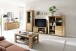 Couchtisch >GRENO< in Wildeiche Nachbildung - 115x46x65 (BxHxT)
