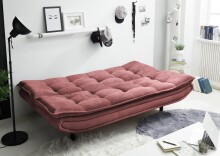 Schlafsofa >PATCH 2 Schlafsofa< Liegefläche 188x118cm, berry - 188x90x89 (BxHxT)